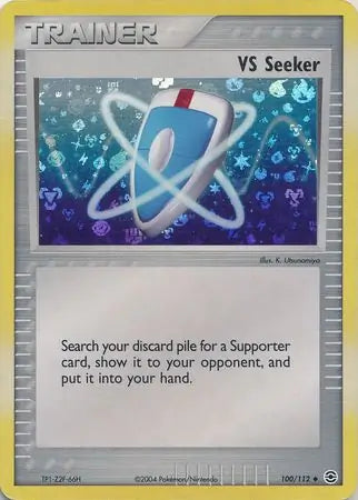 VS Seeker 100/112 (FireRed & LeafGreen)  - Reverse Holofoil
