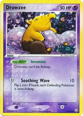 Drowzee 54/109 (EX Team Rocket Returns)  - Reverse Holofoil