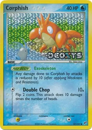 Corphish 57/107 (Deoxys)  - Reverse Holofoil