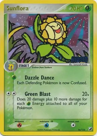 Sunflora 16/115 (Unseen Forces)  - Reverse Holofoil