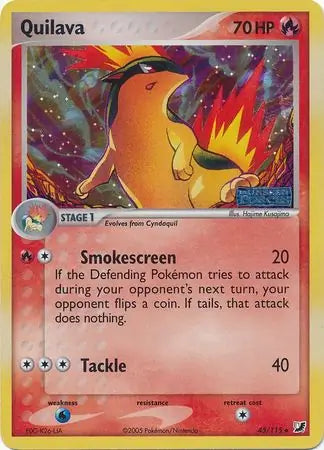 Quilava 45/115 (Unseen Forces)  - Reverse Holofoil