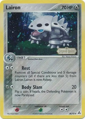 Lairon 38/92 (Legend Maker)  - Reverse Holofoil