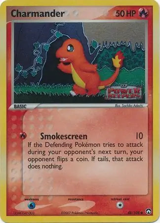 Charmander 48/108 (Power Keepers)  - Reverse Holofoil