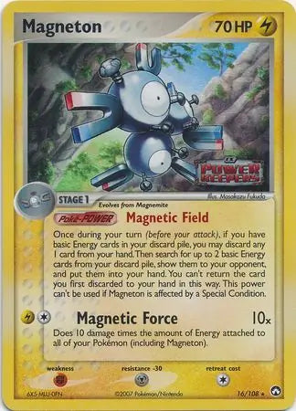 Magneton 16/108 (Power Keepers)  - Reverse Holofoil