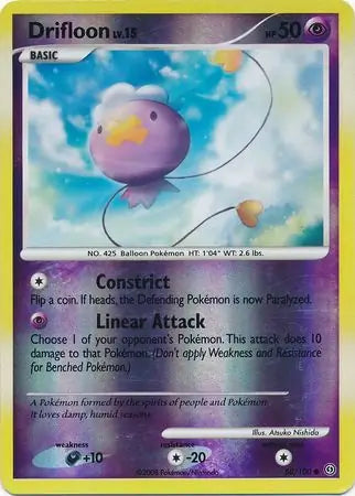 Drifloon 58/100 (Stormfront)  - Reverse Holofoil