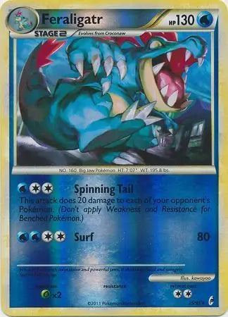Feraligatr 25/95 (Call of Legends)  - Reverse Holofoil