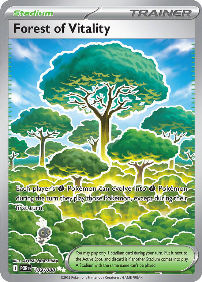 Forest of Vitality 109/088 (ME03: Perfect Order)  - Holofoil