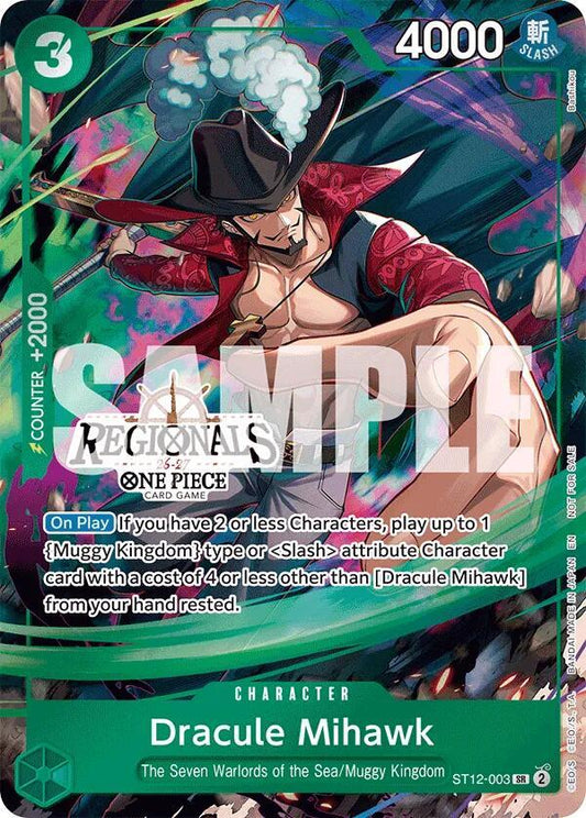 Dracule Mihawk (Regional Participation Pack 2026 Vol.1) ST12-003 (One Piece Promotion Cards)  - Foil