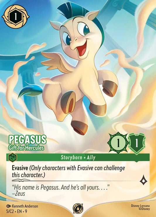 Pegasus Gift, for Hercules 5 (Disney Lorcana Promo Cards) 