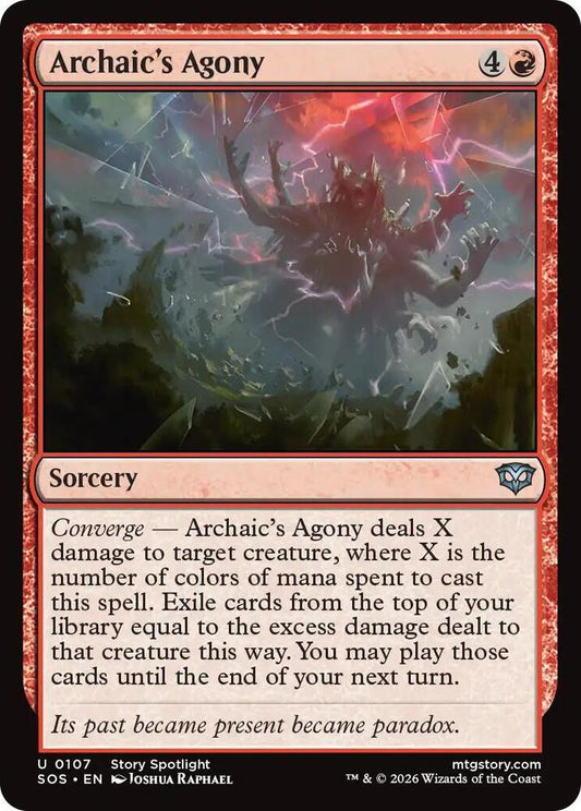 Archaic's Agony 107 (Secrets of Strixhaven) 