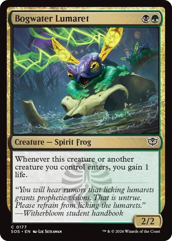 Bogwater Lumaret 177 (Secrets of Strixhaven) 