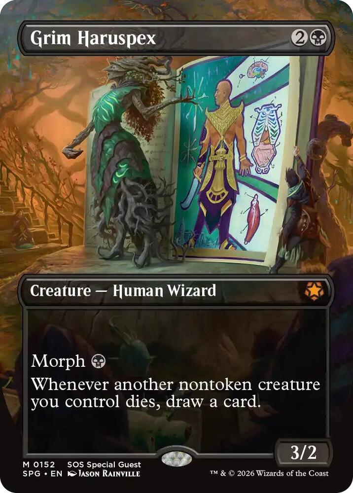 Grim Haruspex 152 (Special Guests)  - Borderless Foil