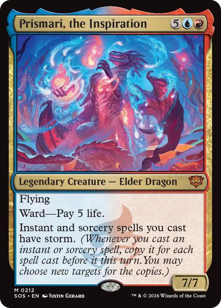 Prismari, the Inspiration 212 (Secrets of Strixhaven)  - Foil