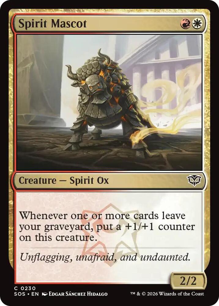 Spirit Mascot 230 (Secrets of Strixhaven)  - Foil