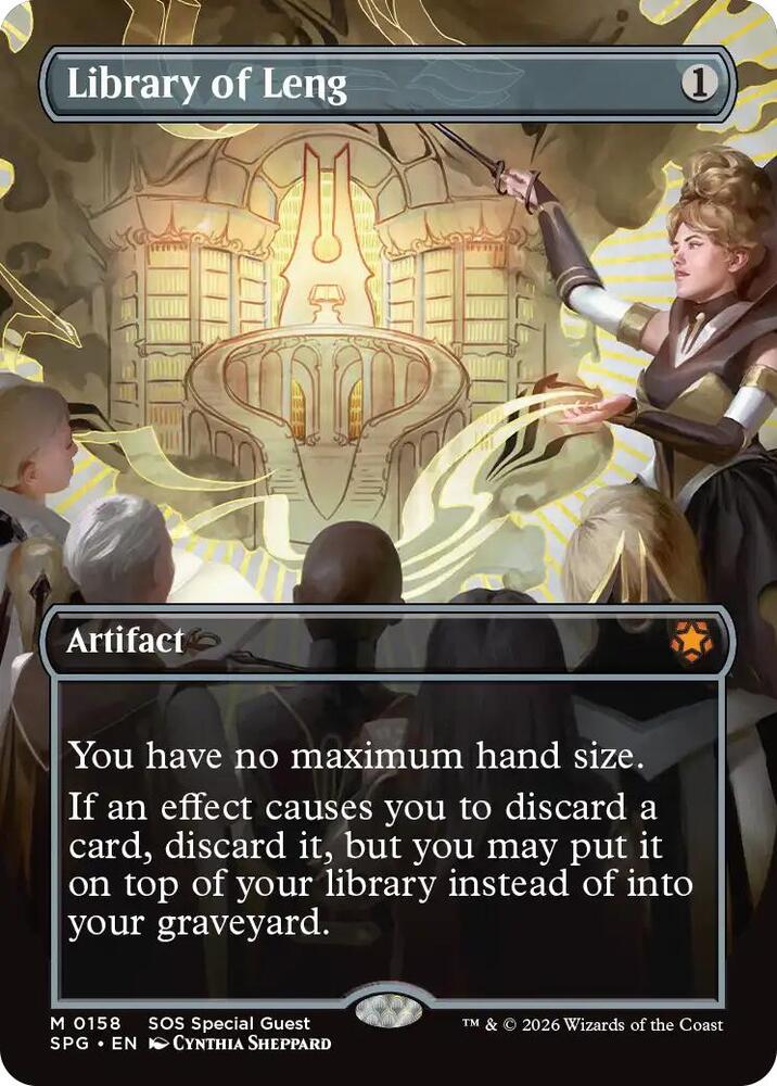 Library of Leng 158 (Special Guests)  - Borderless Foil