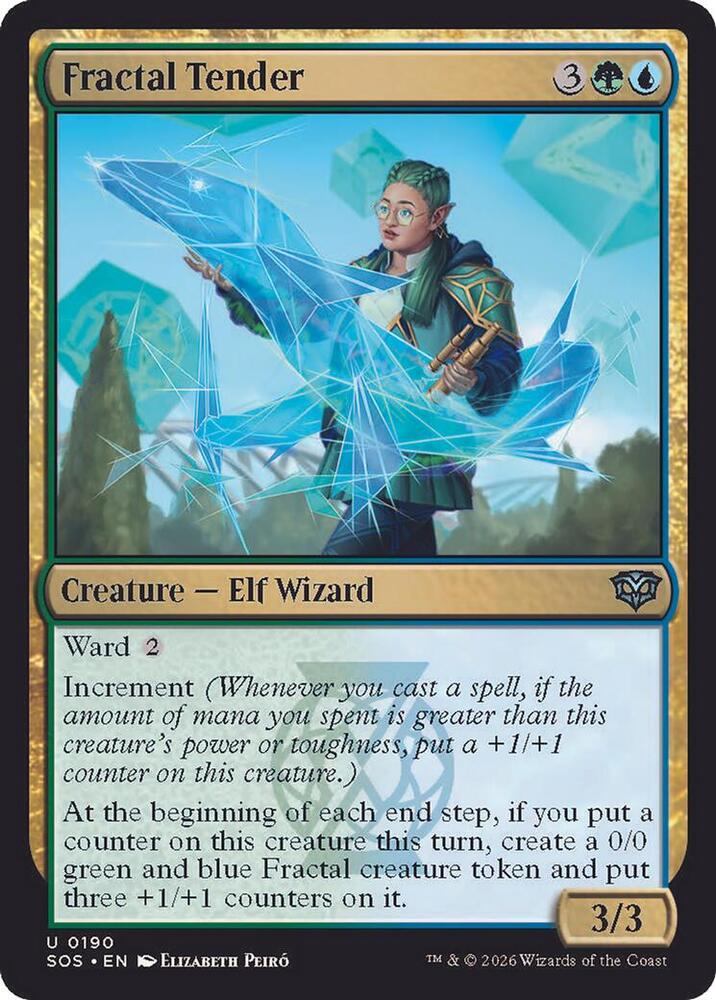 Fractal Tender 190 (Secrets of Strixhaven)  - Foil
