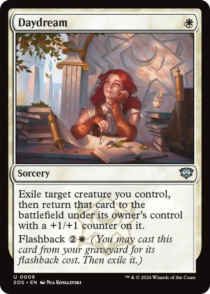 Daydream 9 (Secrets of Strixhaven)  - Foil