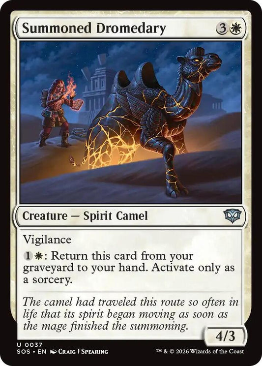 Summoned Dromedary 37 (Secrets of Strixhaven) 