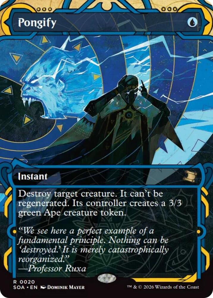 Pongify 20 (Secrets of Strixhaven: Mystical Archive)  - Foil