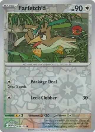 Farfetch'd 083/165 (SV: Scarlet & Violet 151)  - Reverse Holofoil