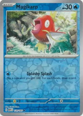 Magikarp 129/165 (SV: Scarlet & Violet 151)  - Reverse Holofoil