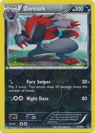 Zoroark 67/98 (Emerging Powers)  - Reverse Holofoil