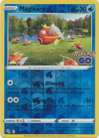 Magikarp 021/078 (Pokemon GO)  - Reverse Holofoil