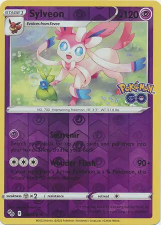 Sylveon 035/078 (Pokemon GO)  - Reverse Holofoil