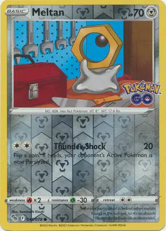 Meltan 045/078 (Pokemon GO)  - Reverse Holofoil