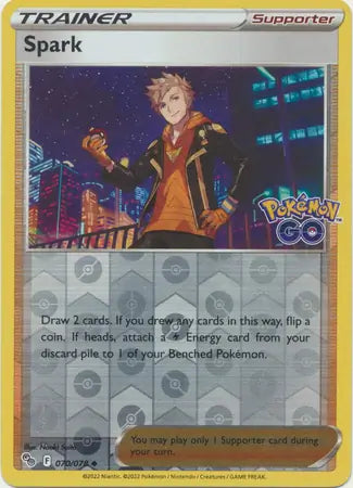 Spark 070/078 (Pokemon GO)  - Reverse Holofoil