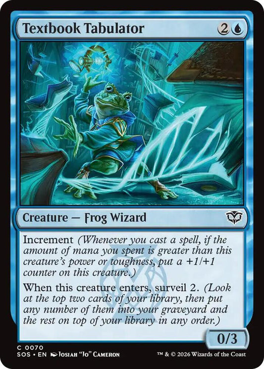 Textbook Tabulator 70 (Secrets of Strixhaven)  - Foil