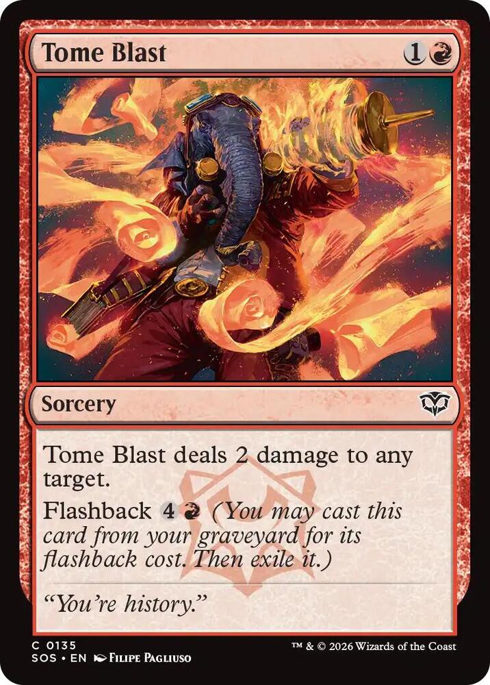 Tome Blast 135 (Secrets of Strixhaven) 