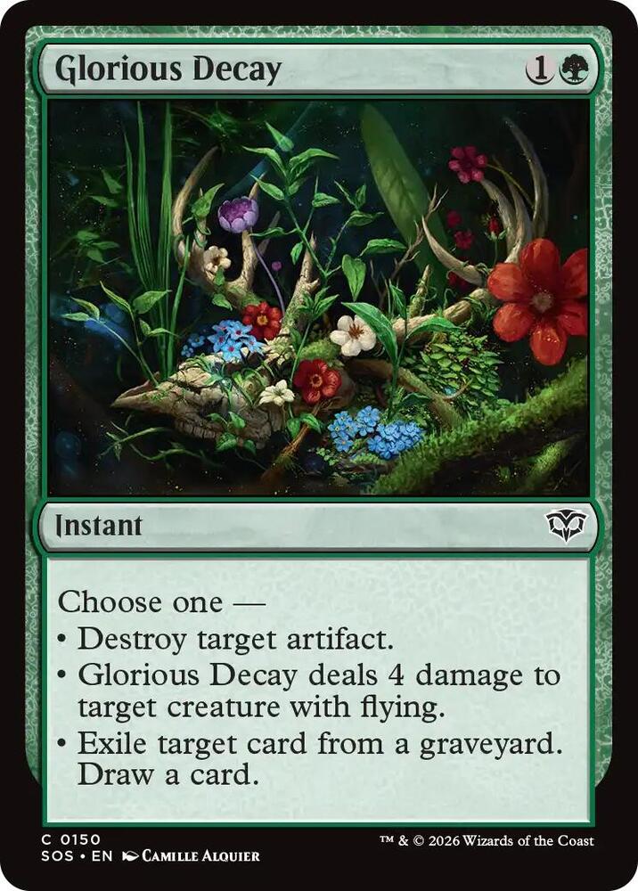 Glorious Decay 150 (Secrets of Strixhaven) 