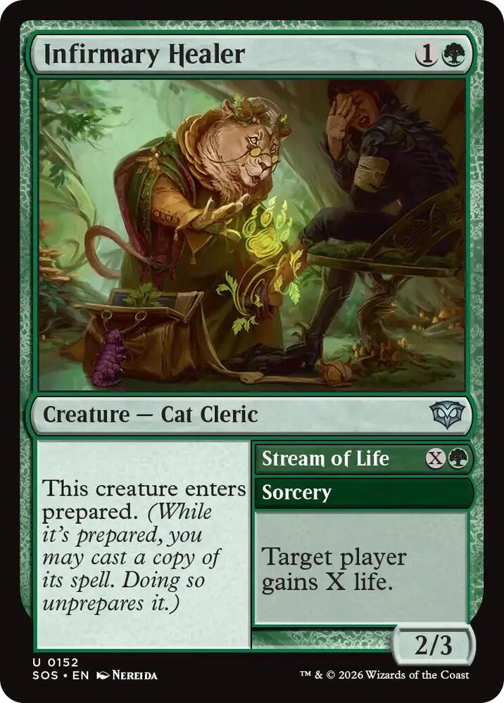 Infirmary Healer // Stream of Life 152 (Secrets of Strixhaven) 