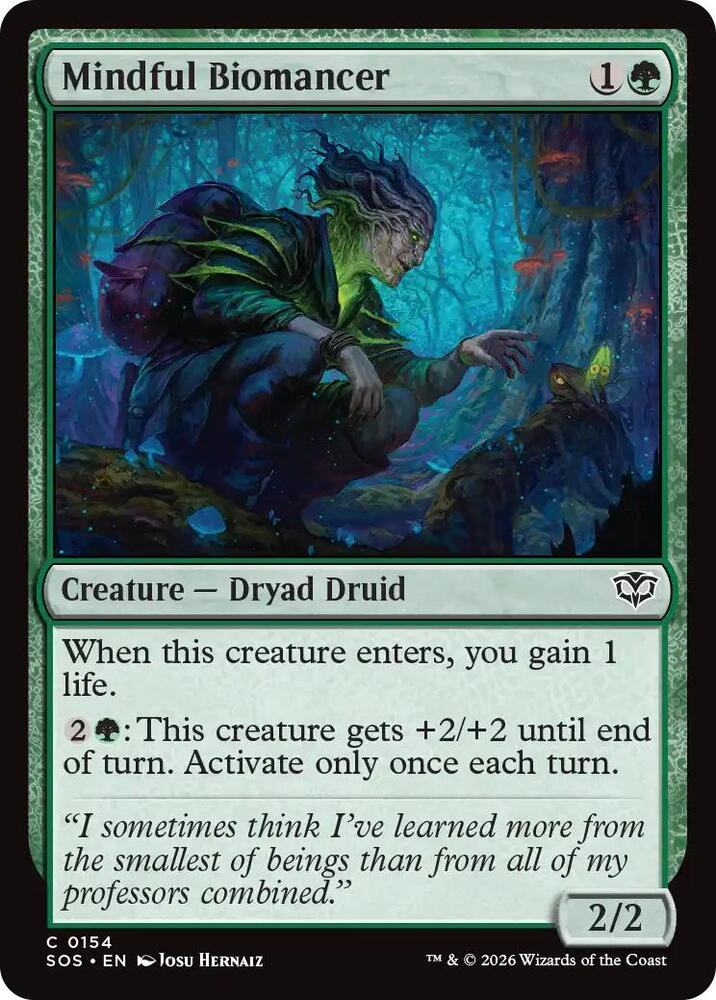 Mindful Biomancer 154 (Secrets of Strixhaven) 