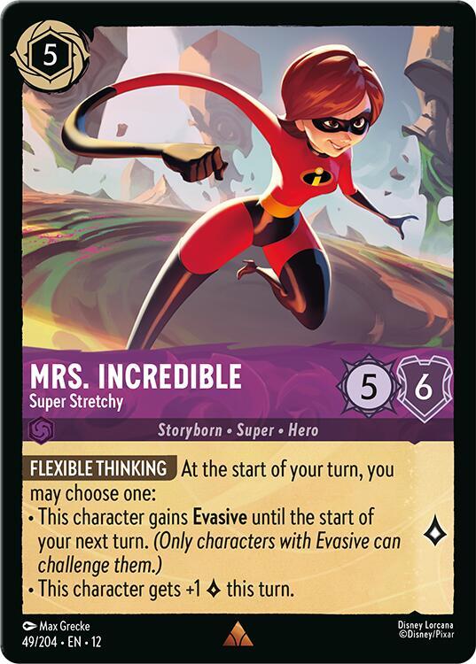 Mrs. Incredible, Super Stretchy 49/204 (Wilds Unknown) 
