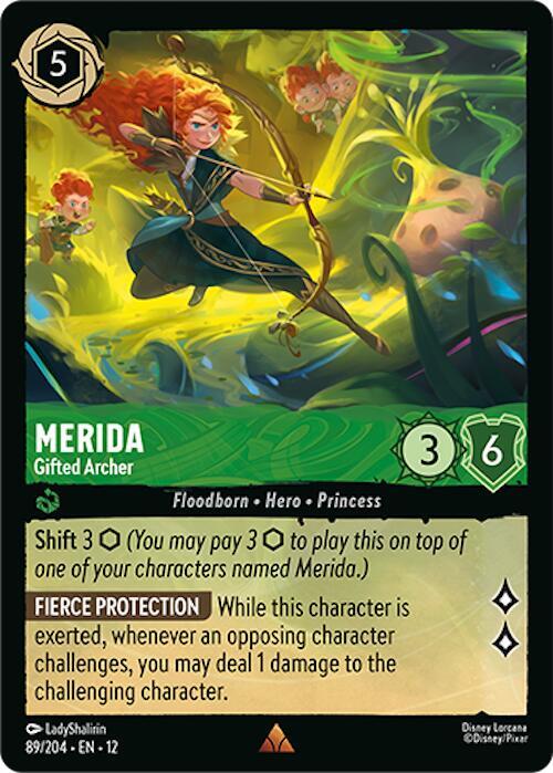 Merida, Gifted Archer 89/204 (Wilds Unknown)  - Cold Foil