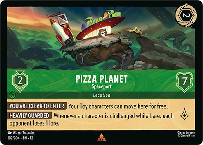 Pizza Planet, Spaceport 102/204 (Wilds Unknown) 