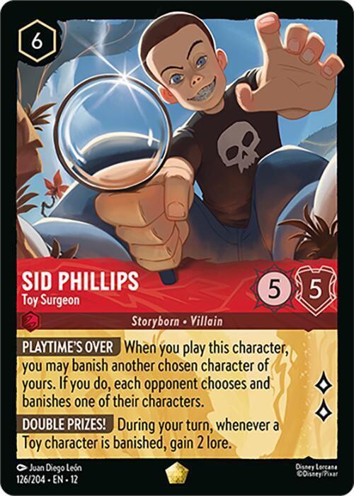 Sid Phillips, Toy Surgeon 126/204 (Wilds Unknown) 