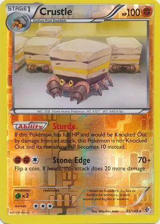 Crustle 85/149 (Boundaries Crossed)  - Reverse Holofoil