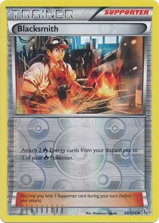 Blacksmith 88/106 (XY - Flashfire)  - Reverse Holofoil