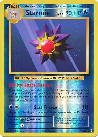 Starmie 31/108 (XY - Evolutions)  - Reverse Holofoil