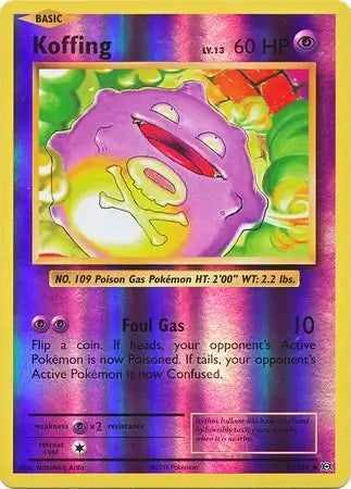 Koffing 50/108 (XY - Evolutions)  - Reverse Holofoil