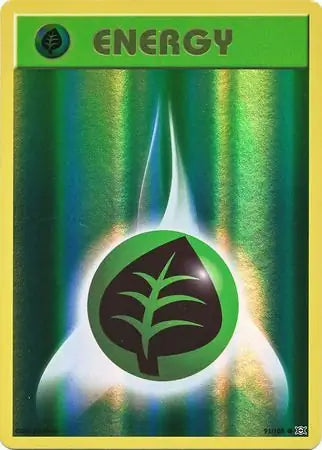 Grass Energy 91/108 (XY - Evolutions)  - Reverse Holofoil