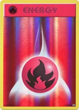 Fire Energy 92/108 (XY - Evolutions)  - Reverse Holofoil