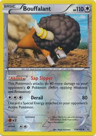Bouffalant 119/160 (XY - Primal Clash)  - Reverse Holofoil
