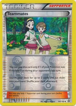 Teammates 141/160 (XY - Primal Clash)  - Reverse Holofoil