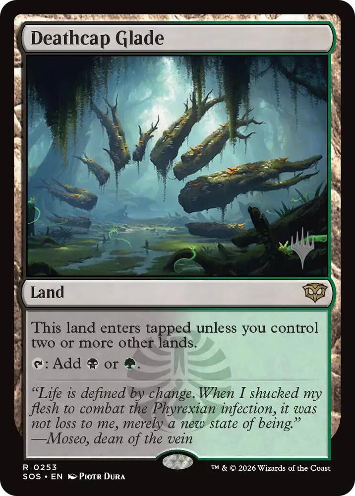 Deathcap Glade 253 (Promo Pack: Secrets of Strixhaven) 