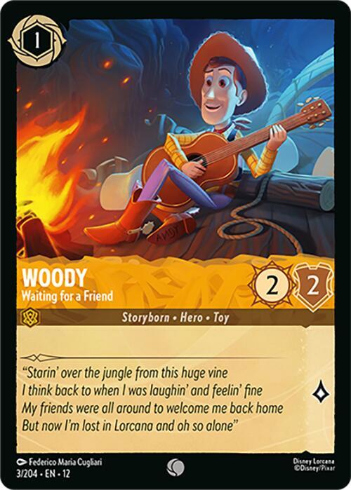 Woody, Waiting for a Friend 3/204 (Wilds Unknown) 