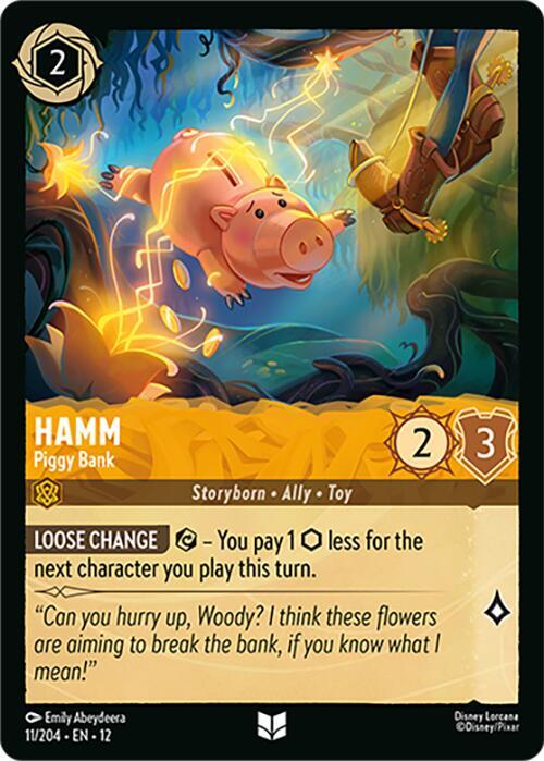 Hamm, Piggy Bank 11/204 (Wilds Unknown) 
